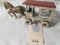 Marx Tin Wind Up Horse & Milk Delivery Wagon