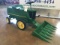 9870 J.D. Pedal Combine w/6 Row Corn Head