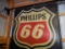 Classic Phillips 66 Lighted Sign