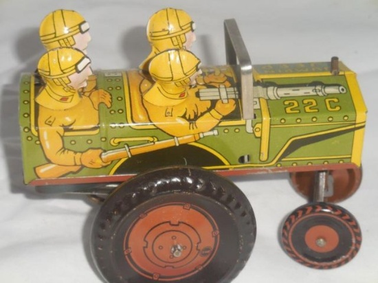 Marx Tin Wind Up “Jumping Jeep”