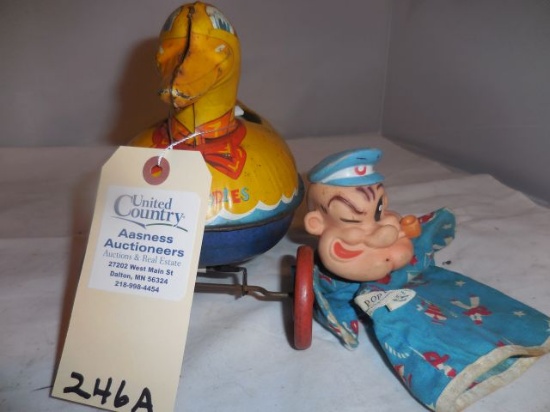 Wyandotte Ducky & Popeye Hand Puppet