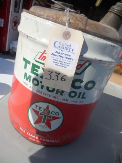 Classic Texaco 5 gal. gas can