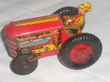 Marx Tin Wind Up Tractor