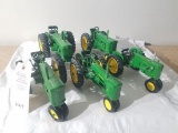 Ertl Die Cast J.D. Set of tractors- 40,50,60,70,80