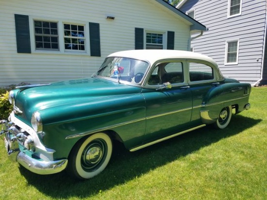 "1953 Chevrolet 4dr 210 Series Sedan Power Glide, 235 6cyl Engine, New Tire