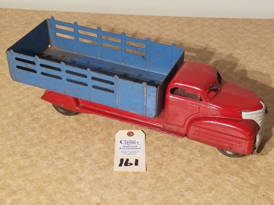 1939 Marx 20” red stake truck