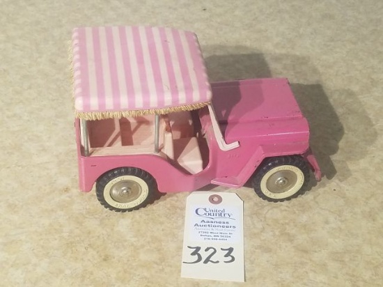Tonka Vintage Pink Jeep