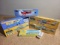 Guillow's Model Airplane Kits Cessnas, Pipers and Aeronca- 6 total (NIB)