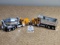 NewRay Die-Cast and Plastic Dump Truck and Concrete Truck