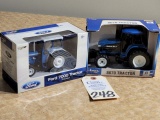 Ertl 1/32 Die Cast Ford 7000 (Britians) Tractor and Ford 8670 Tractor (NIB) (2)