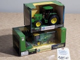 Ertl 1/32nd and 1/64th John Deere Combine and Tractor