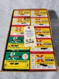 10 Boxes of 25 rounds each- Mixed lot of Remington 12ga