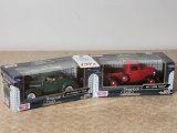 Motor Mix 1/24 Die Cast 1939 Chevy Coupe and 1937 Chevy Pickup Die Cast (NIB)