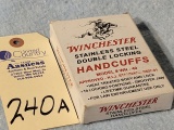 Winchester Stainless Handcuffs