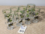 Ertl JD Set of 8 glasses