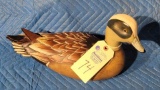 Ducks Unlimited Hand Carved Duck Decoy