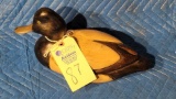 Hand Carved Wooden Duck Decoy