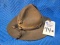 WWI Stetson Military Felt Hat w/brass pin