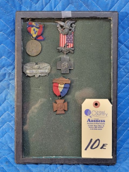 (4) Spanish American War Era Medals