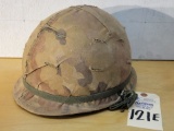 US WWII Camouflage Army Helmet