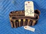 US 1880’s Mills Blue 45-70cal Ammo Belt w/7rds