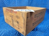 Winchester Wood Ammo Box w/original shipping