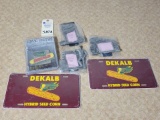 (5) DeKalb Items – Pewter Picture Frames