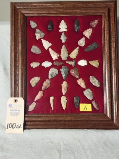 Frame A – includes 36 Spear Points