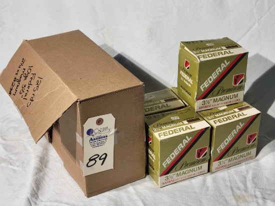 (5) Boxes Federal 10ga 3 ½” Mag 2#