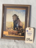 Frame OO – Wounded Buffalo and Indian Picture