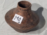 Old Primitive Pottery Piece 5”h x 6”w 