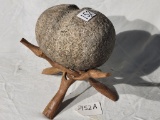 Horse Tether Stone, Full Groove,