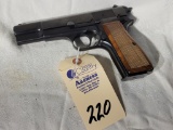 Browning 9MM Belgium Handgun w/2 Mags