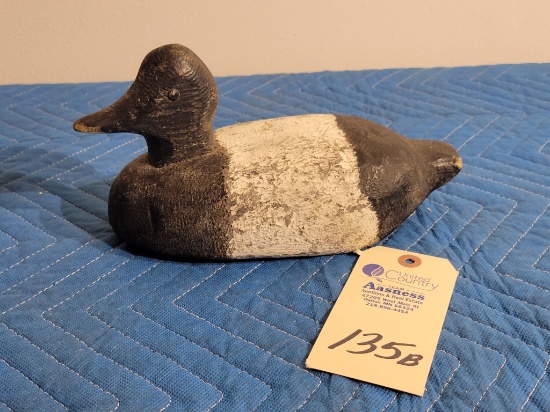 Vintage 9 ½” Minnesota Blue Bill Duck Decoy