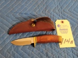Buck wood handled 7 ½” knife