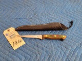 Custom-made Leach Lake filet 9 ½” knife