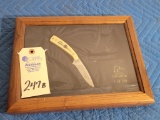 Schrade knife 7” North Dakota DU