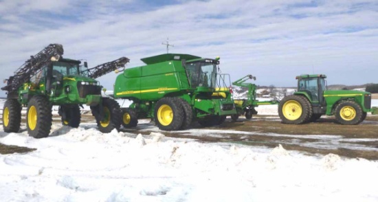 JD Tractors, Skidsteer, Full Line of Farm Equip
