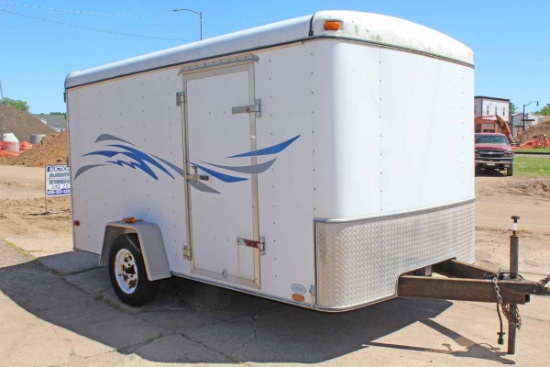 2001 UNITED ENCLOSED 7X12 TRAILER