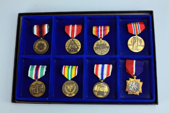 Assorted Service Metals: WWII, Korea Era