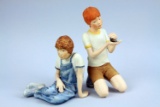 Lorenz Hutschenreuther Boy Figurines, Germany