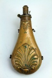 Old Copper Finish Powder Flask