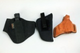 3 Concealed Carry Style Holsters - Bianchi