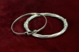 2 Sterling Silver Bracelets