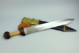 Wood Handled Short Sword - Knife