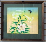 Framed Asian Print - Floral