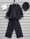 Vintage Child's Navy Uniform w/ Hats