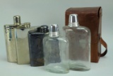 Assortment of Liquor Flasks