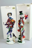 Lenox Porcelain Mr. & Mrs. Snowman