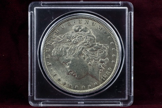 1889-P Morgan Silver Dollar